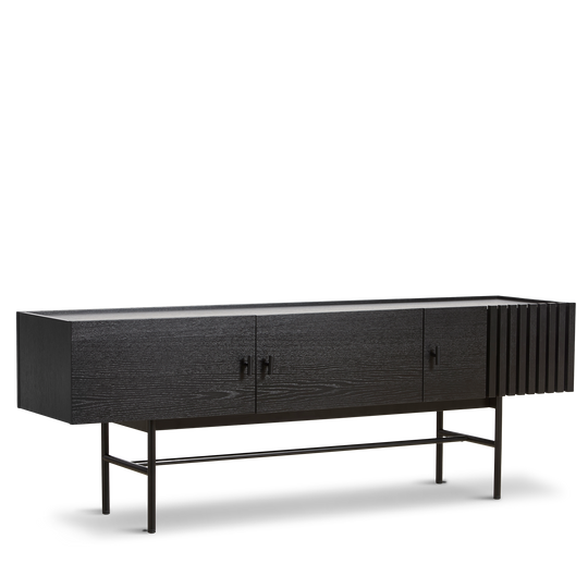 WOUD - Array low sideboard (150 cm) - Black - WOUD - DesignGaragen.dk