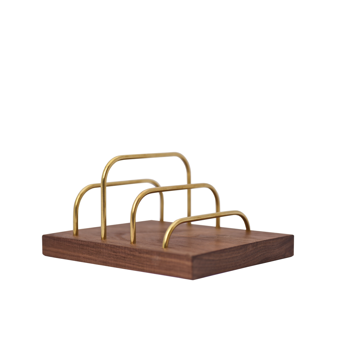 Brass-Dock iPad/Brevholder