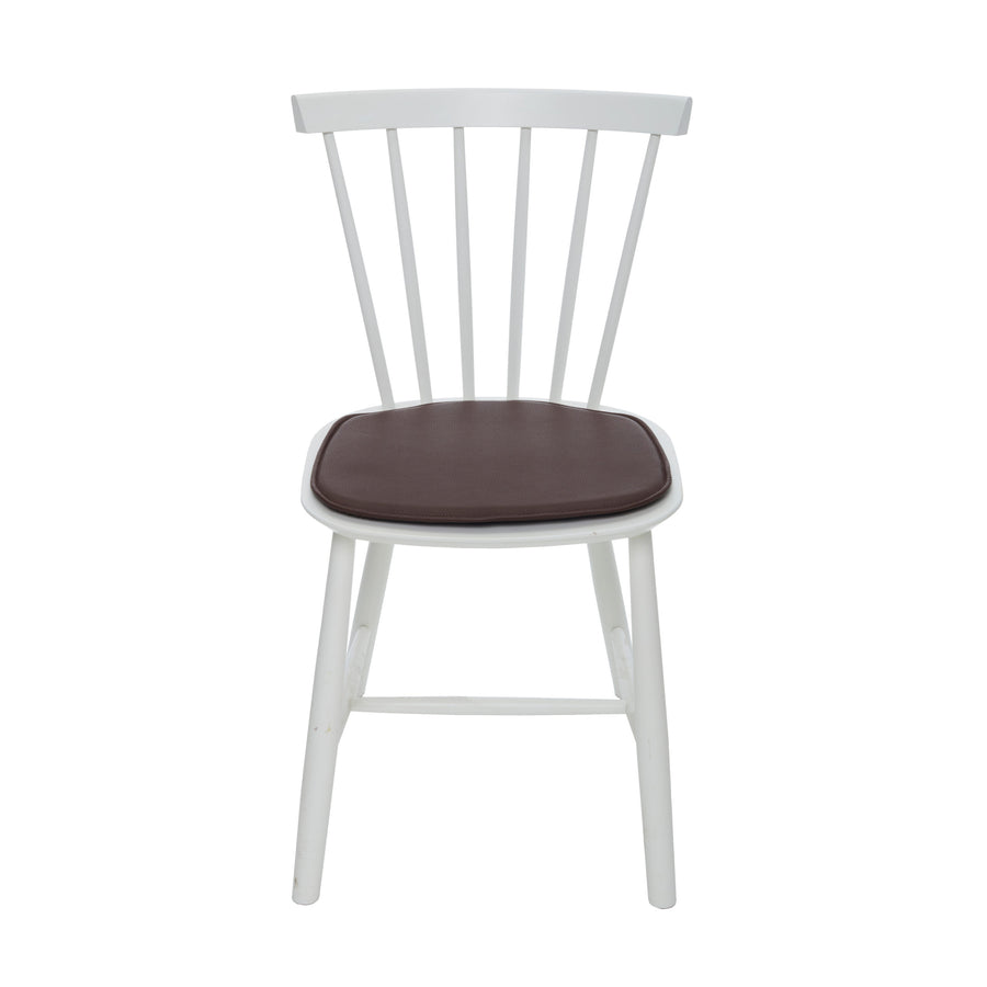 Hynder Basic mørkebrun hynde til Poul M. Volther J46 stolen - DesignGaragen.dk.