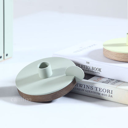 Camino - Ines 1E Candle Holder - Ø13xh5 cm - Camino - DesignGaragen.dk