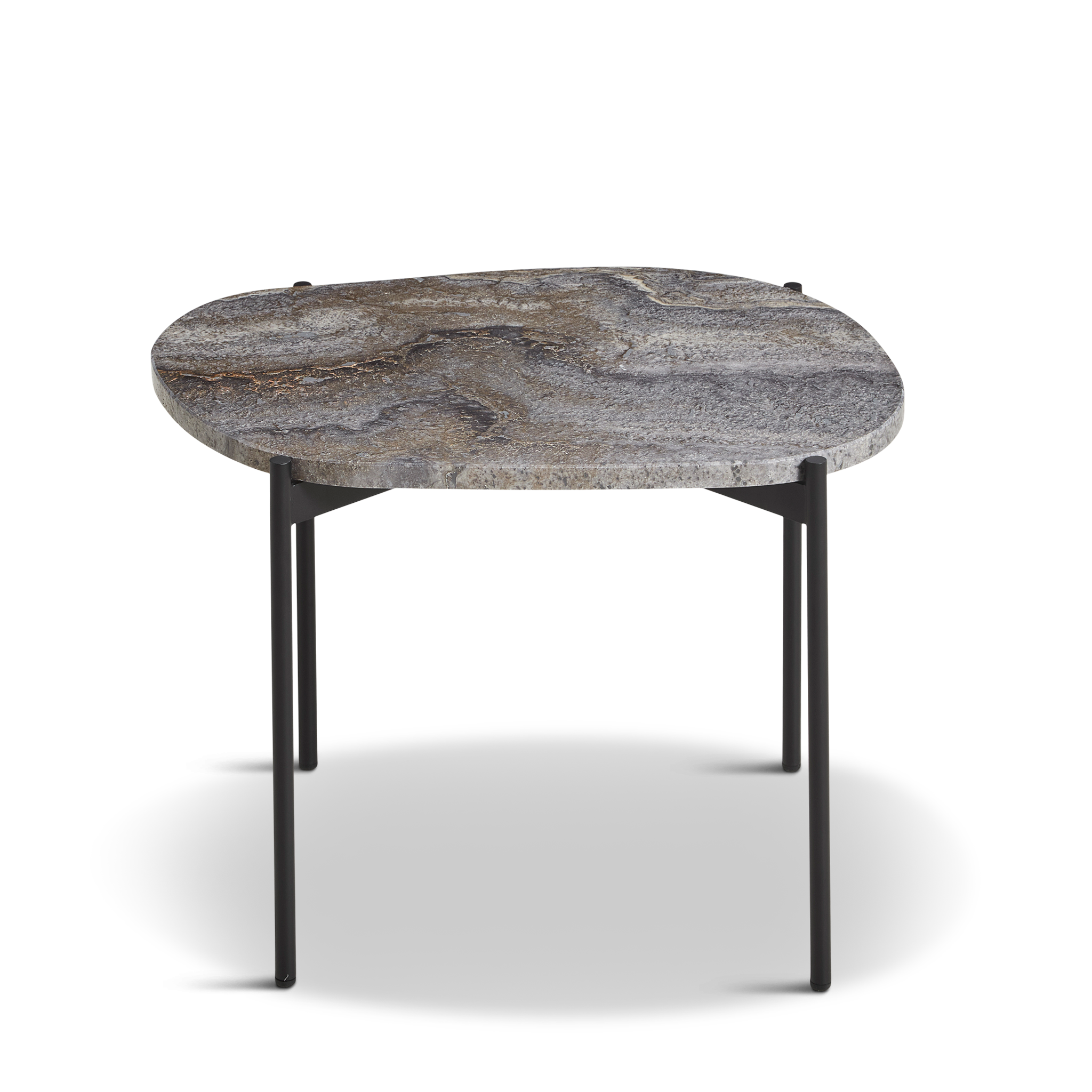 Woud - la Terra satunnainen pöytä (keskipitkä) - harmaa melange