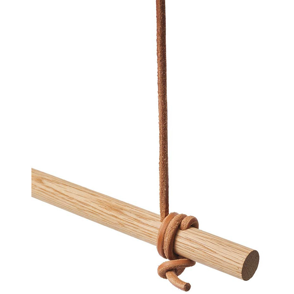 OAK Bøjlestang Med Læder - 100 cm - MOUD HOME - DesignGaragen.dk