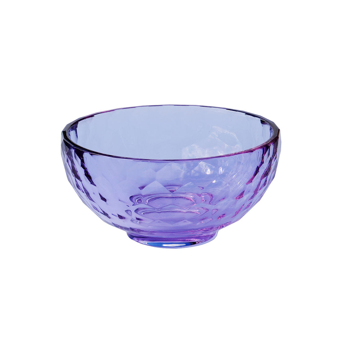 Storm Crystal Bowl Ø12 cm - violetti