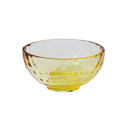 Storm Crystal Bowl Ø12 cm - keltainen