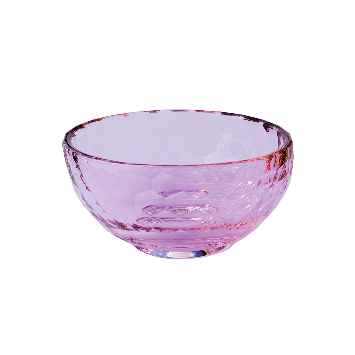 Storm Crystal Bowl Ø12 cm - vaaleanpunainen