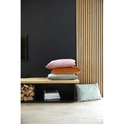 PERFECT Velour Pudebetræk Rosa - 60x40 cm - MOUD HOME - DesignGaragen.dk