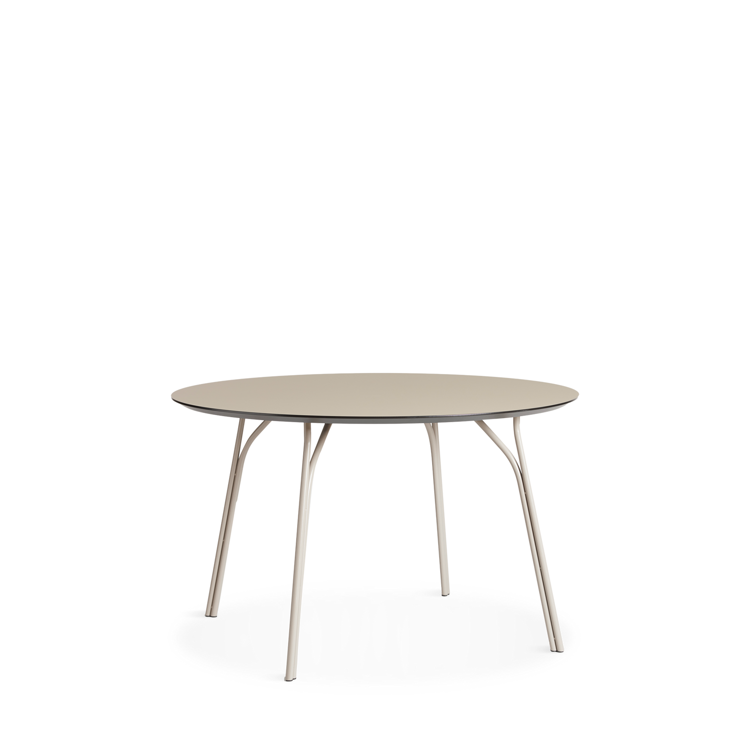 WOUD - Tree dining table (120 cm) - Beige/beige - WOUD - DesignGaragen.dk