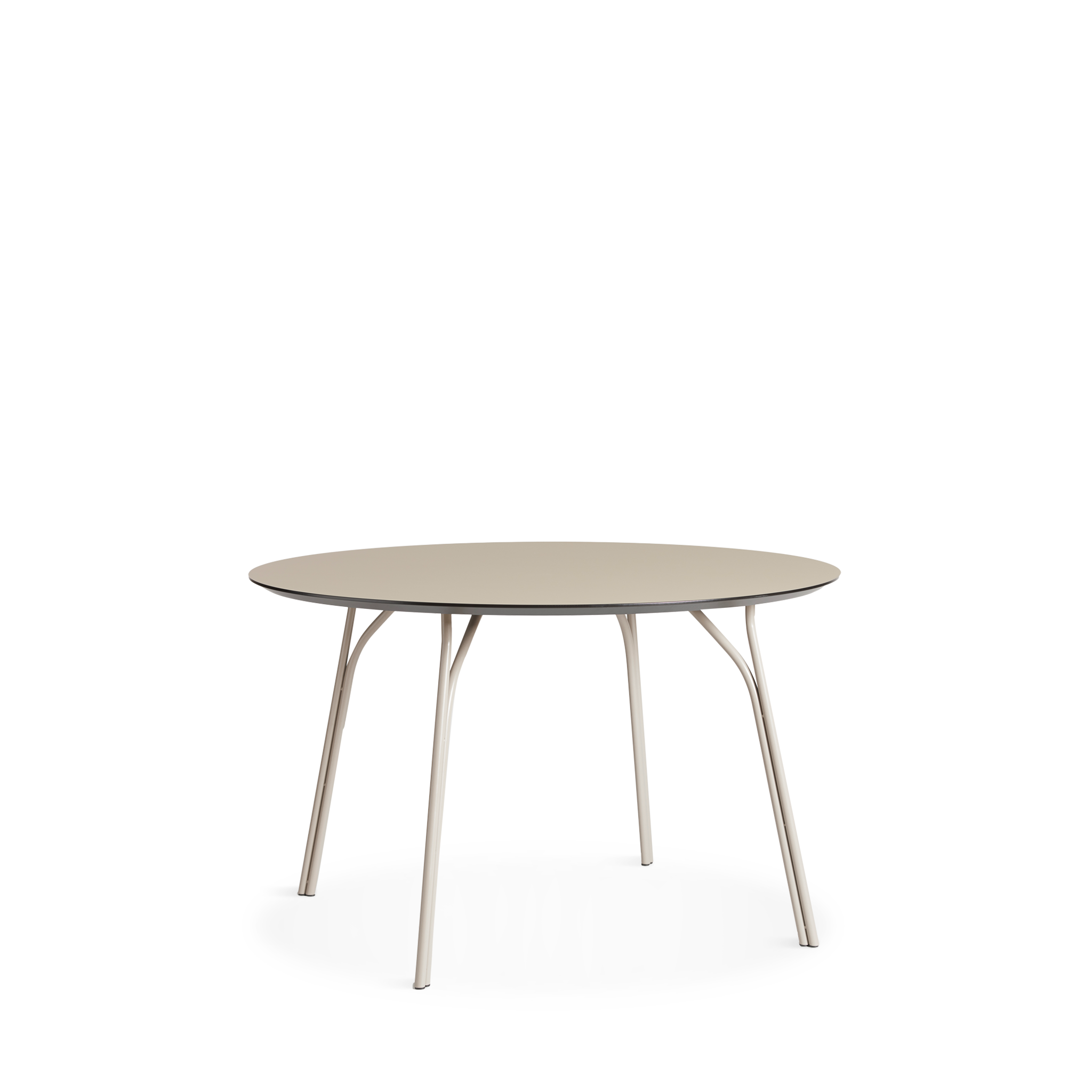 WOUD - Tree dining table (120 cm) - Beige/beige - WOUD - DesignGaragen.dk