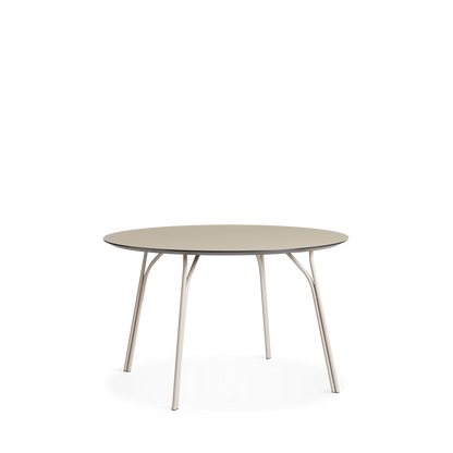 WOUD - Tree dining table (120 cm) - Beige/beige - WOUD - DesignGaragen.dk