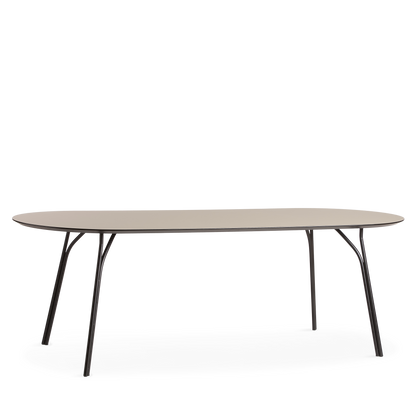 WOUD - Tree dining table (220 cm) - Beige/black - WOUD - DesignGaragen.dk