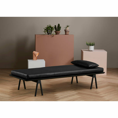 Woud - Taso -sohva - musta/musta 190x76.50x41 cm