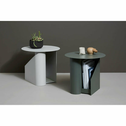 WOUD - Sentrum side table - Warm grey - WOUD - DesignGaragen.dk