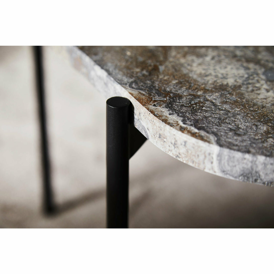 WOUD - La Terra occasional table (Large) - Grey melange - WOUD - DesignGaragen.dk