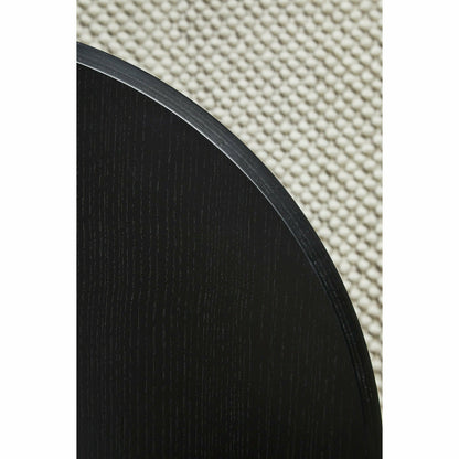 WOUD - Soround coffee table - Black ash (Ø75xH40,50) - WOUD - DesignGaragen.dk
