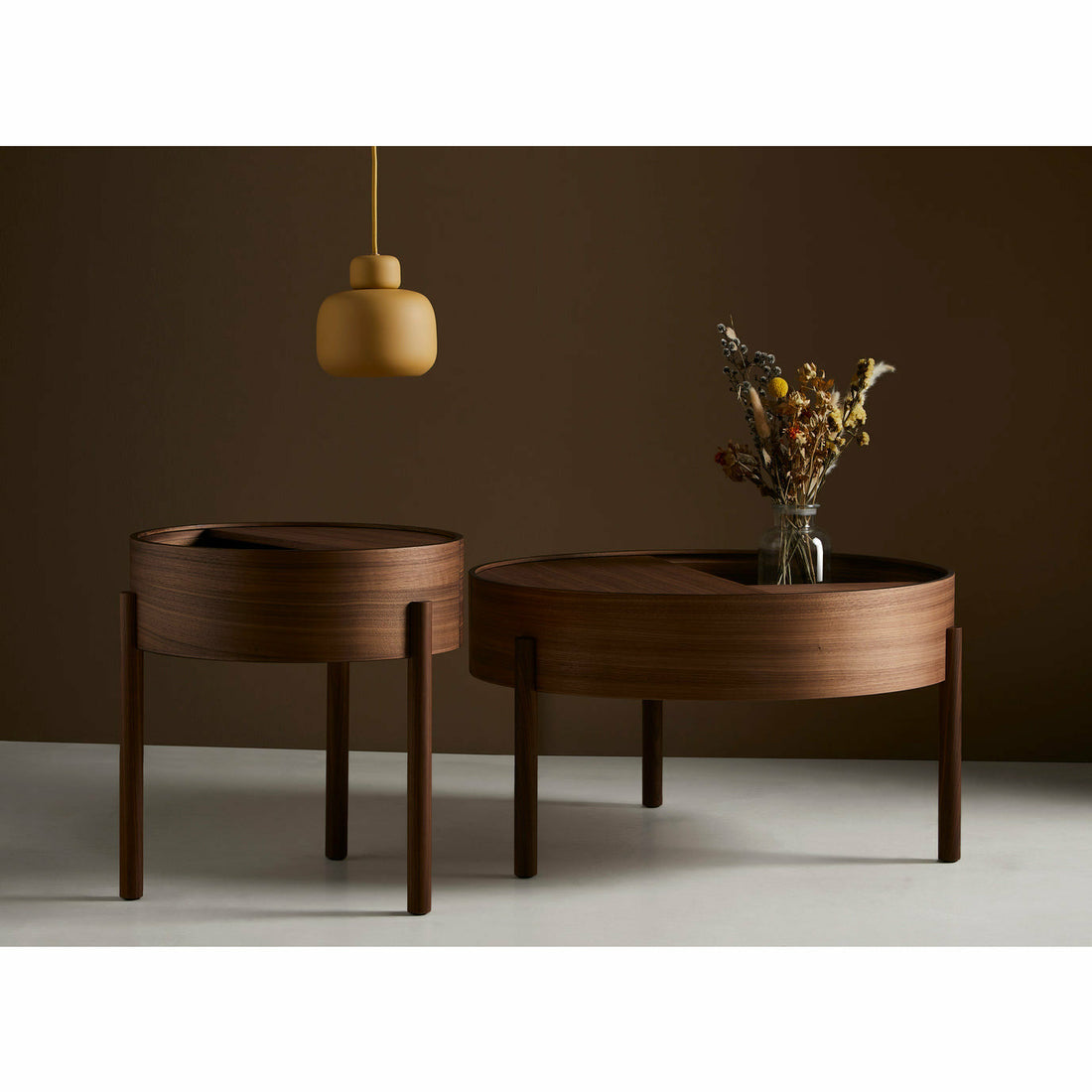 WOUD - Arc coffee table (66 cm) - Walnut - WOUD - DesignGaragen.dk