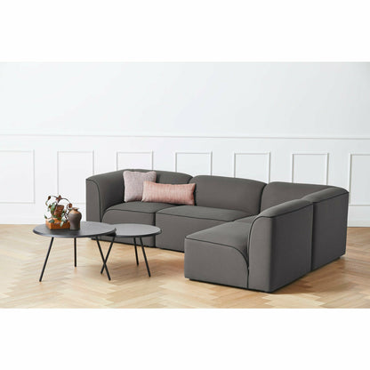 WOUD - Soround coffee table - Black ash (Ø75xH40,50) - WOUD - DesignGaragen.dk