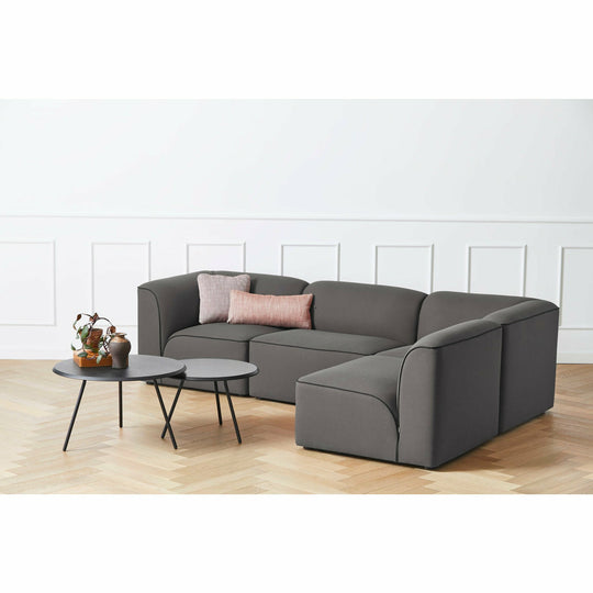 WOUD - Soround coffee table - Black ash (Ø75xH44,50) - WOUD - DesignGaragen.dk