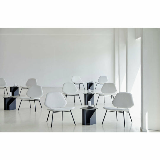 WOUD - Lean lounge chair - Ivory - WOUD - DesignGaragen.dk
