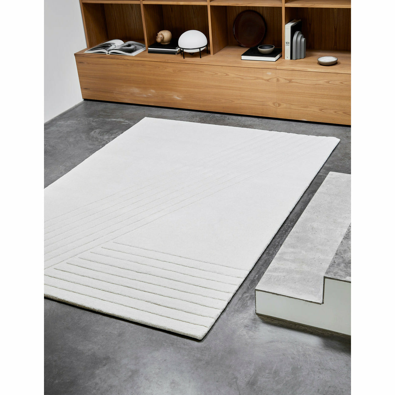 Woud - Kioton matto (240 x 170) - Valkoinen