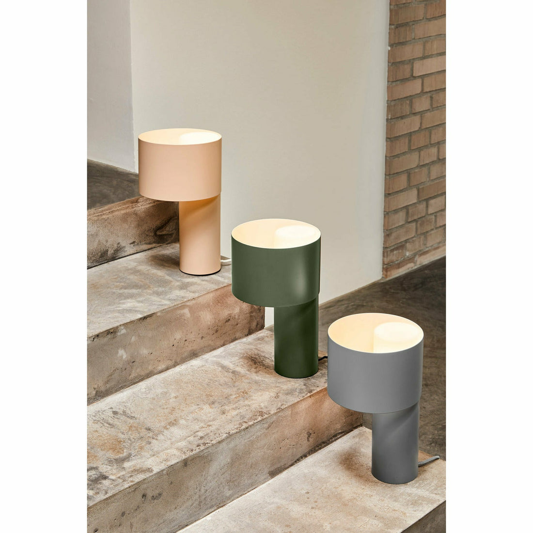 WOUD - Tangent table lamp-Cool grey - WOUD - DesignGaragen.dk