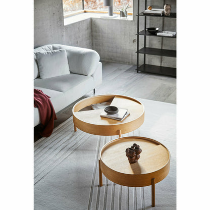 WOUD - Arc coffee table (66 cm) - Oiled oak - WOUD - DesignGaragen.dk