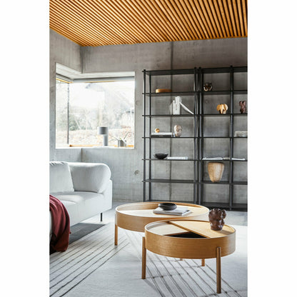 WOUD - Arc coffee table (66 cm) - Oiled oak - WOUD - DesignGaragen.dk