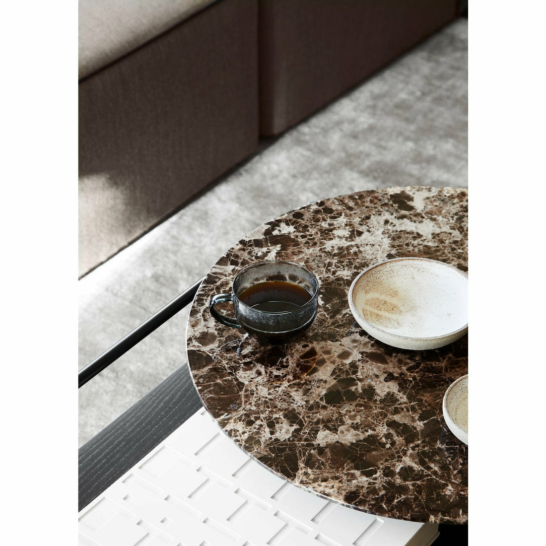 Woud - Verden sohvapöytä - ruskea marmori