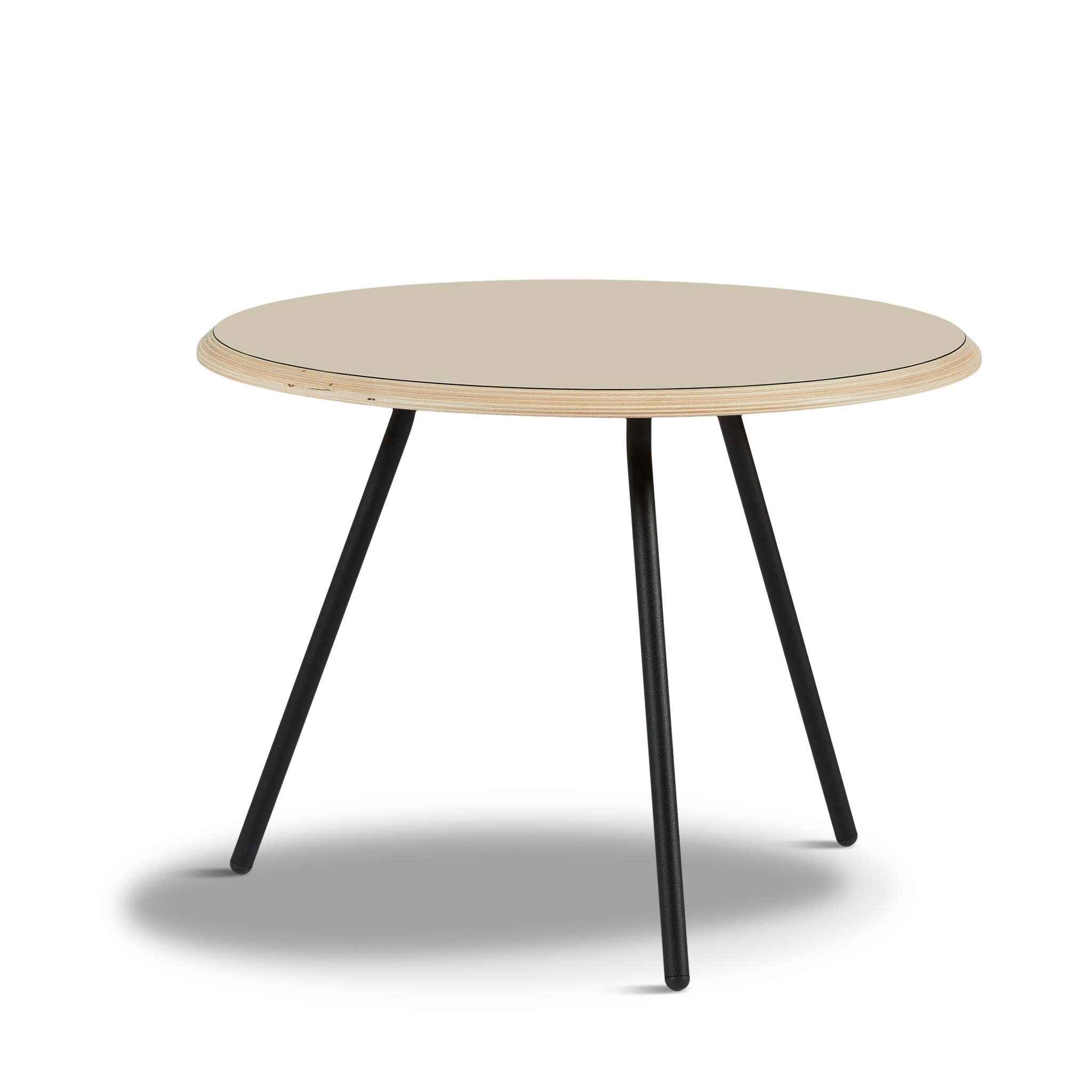 WOUD - Soround coffee table - Beige (Ø60xH44,50) - WOUD - DesignGaragen.dk