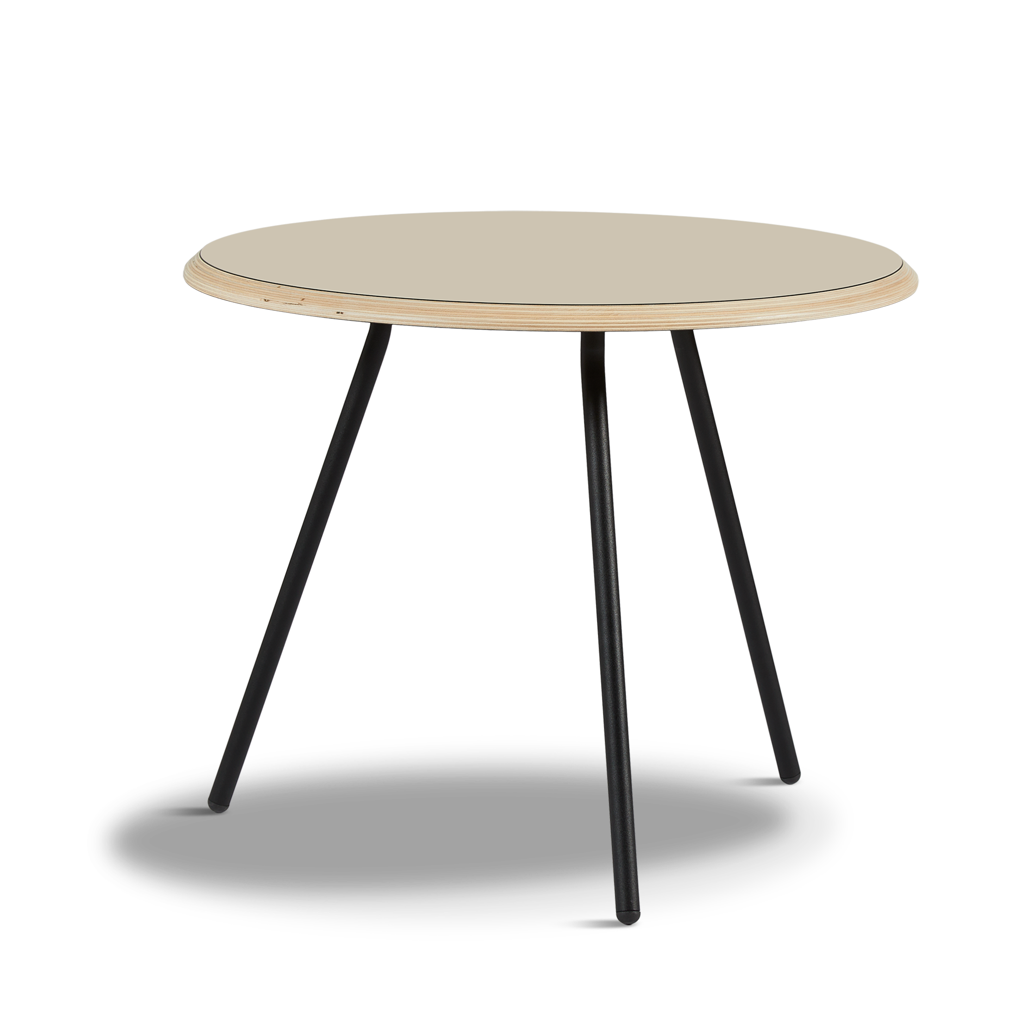 WOUD - Soround coffee table - Beige (Ø60xH49) - WOUD - DesignGaragen.dk