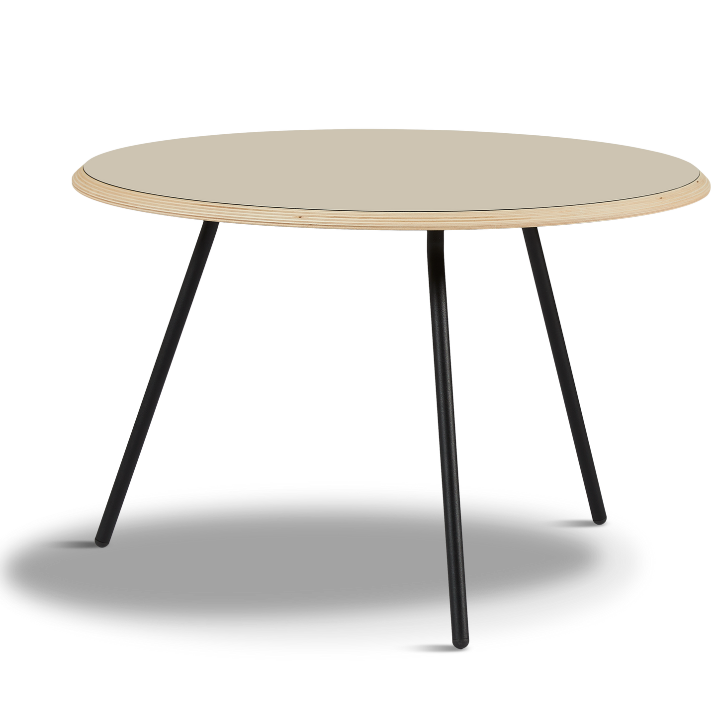 WOUD - Soround coffee table - Beige (Ø75xH49) - WOUD - DesignGaragen.dk