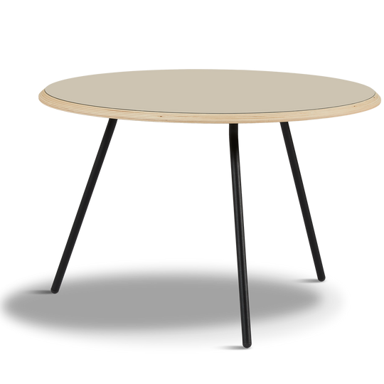 WOUD - Soround coffee table - Beige (Ø75xH49) - WOUD - DesignGaragen.dk