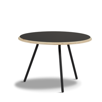 WOUD - Soround coffee table - Black (Ø60xH40,50) - WOUD - DesignGaragen.dk