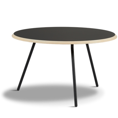 WOUD - Soround coffee table - Black (Ø75xH44,50) - WOUD - DesignGaragen.dk