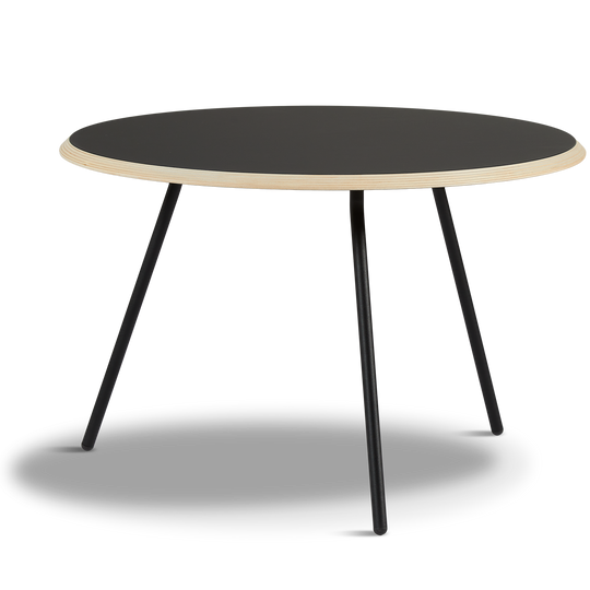 WOUD - Soround coffee table - Black (Ø75xH49) - WOUD - DesignGaragen.dk