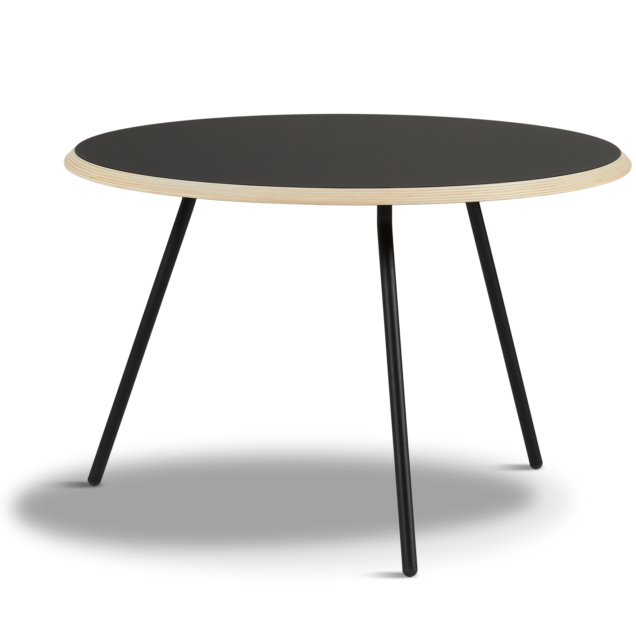 WOUD - Soround coffee table - Black (Ø75xH49) - WOUD - DesignGaragen.dk