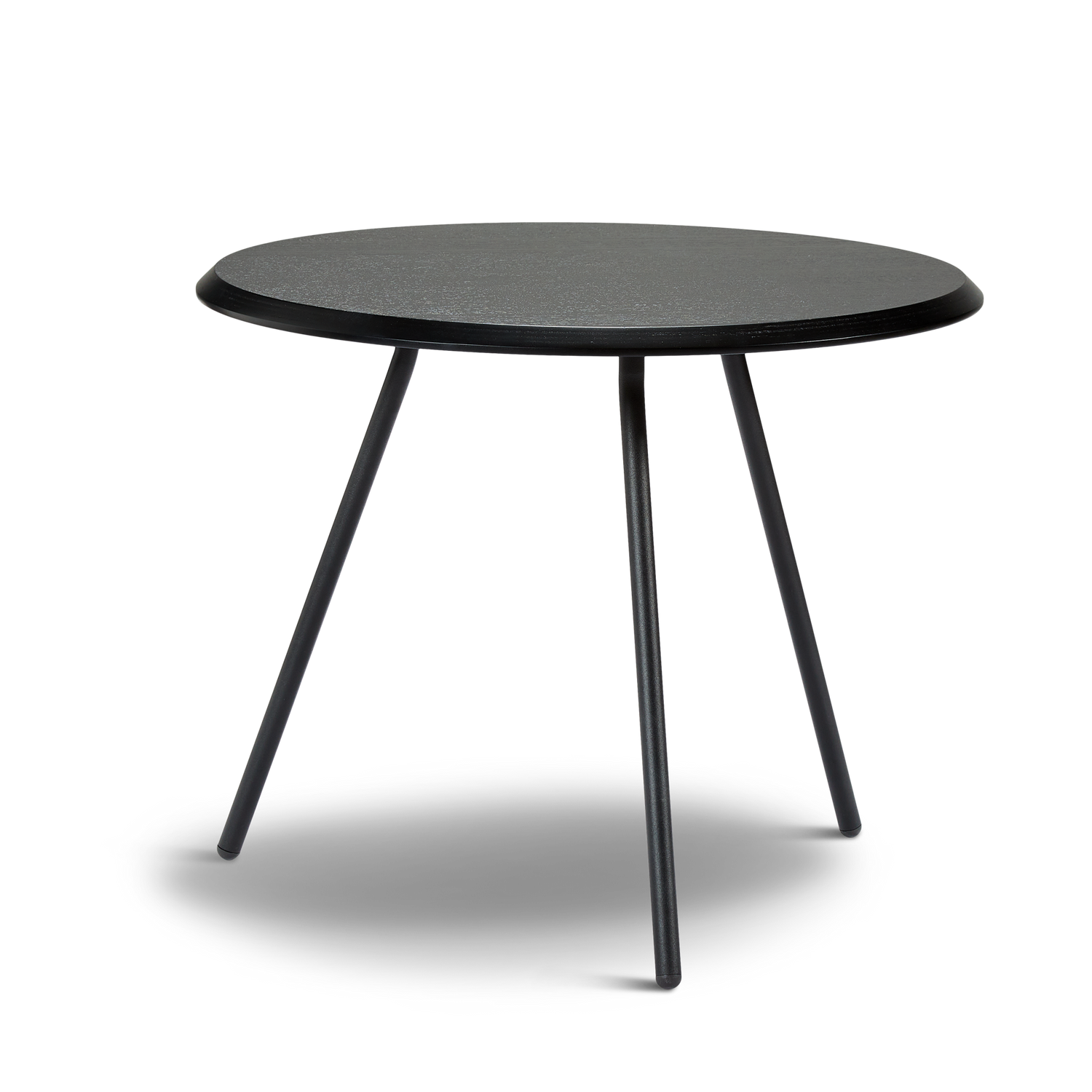 WOUD - Soround coffee table - Black ash (Ø60xH49) - WOUD - DesignGaragen.dk