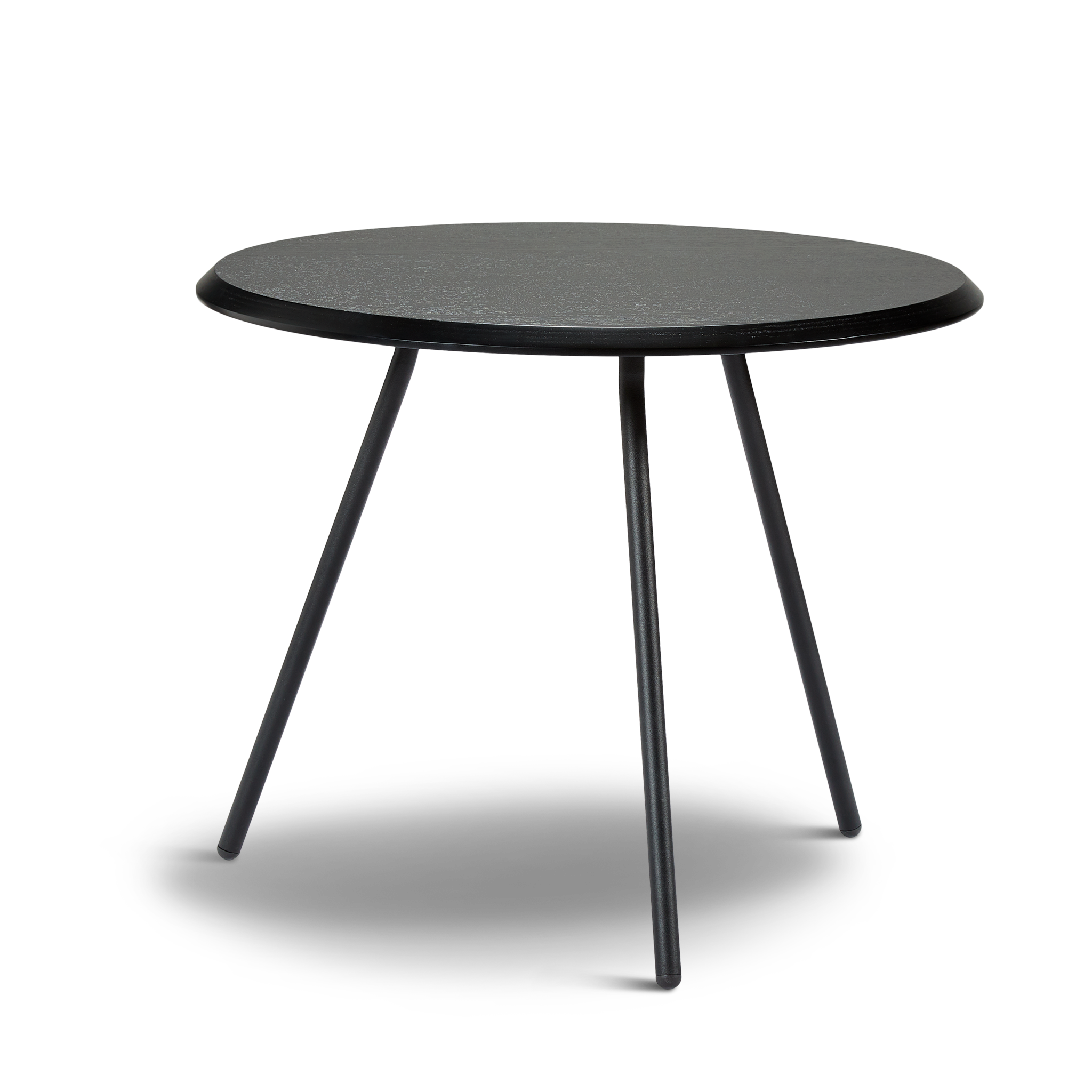 WOUD - Soround coffee table - Black ash (Ø60xH49) - WOUD - DesignGaragen.dk