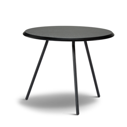 WOUD - Soround coffee table - Black ash (Ø60xH49) - WOUD - DesignGaragen.dk