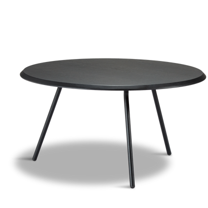 WOUD - Soround coffee table - Black ash (Ø75xH40,50) - WOUD - DesignGaragen.dk