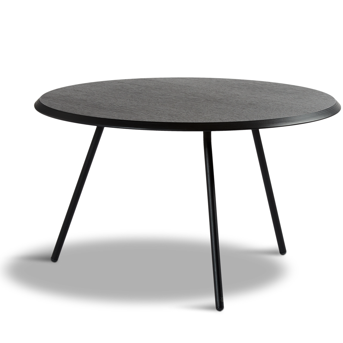 WOUD - Soround coffee table - Black ash (Ø75xH44,50) - WOUD - DesignGaragen.dk