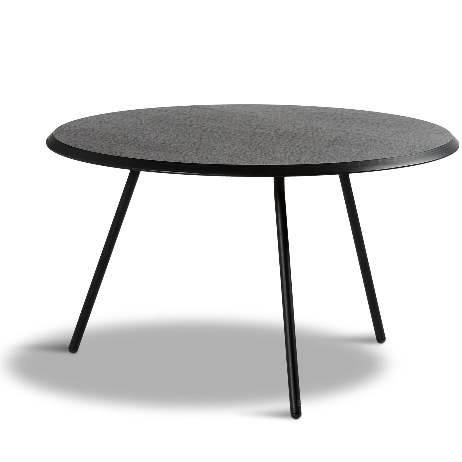 WOUD - Soround coffee table - Black ash (Ø75xH44,50) - WOUD - DesignGaragen.dk