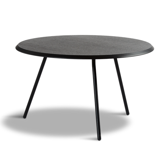 WOUD - Soround coffee table - Black ash (Ø75xH44,50) - WOUD - DesignGaragen.dk