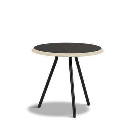 WOUD - Soround side table - Charcoal (Ø45xH40,50) - WOUD - DesignGaragen.dk