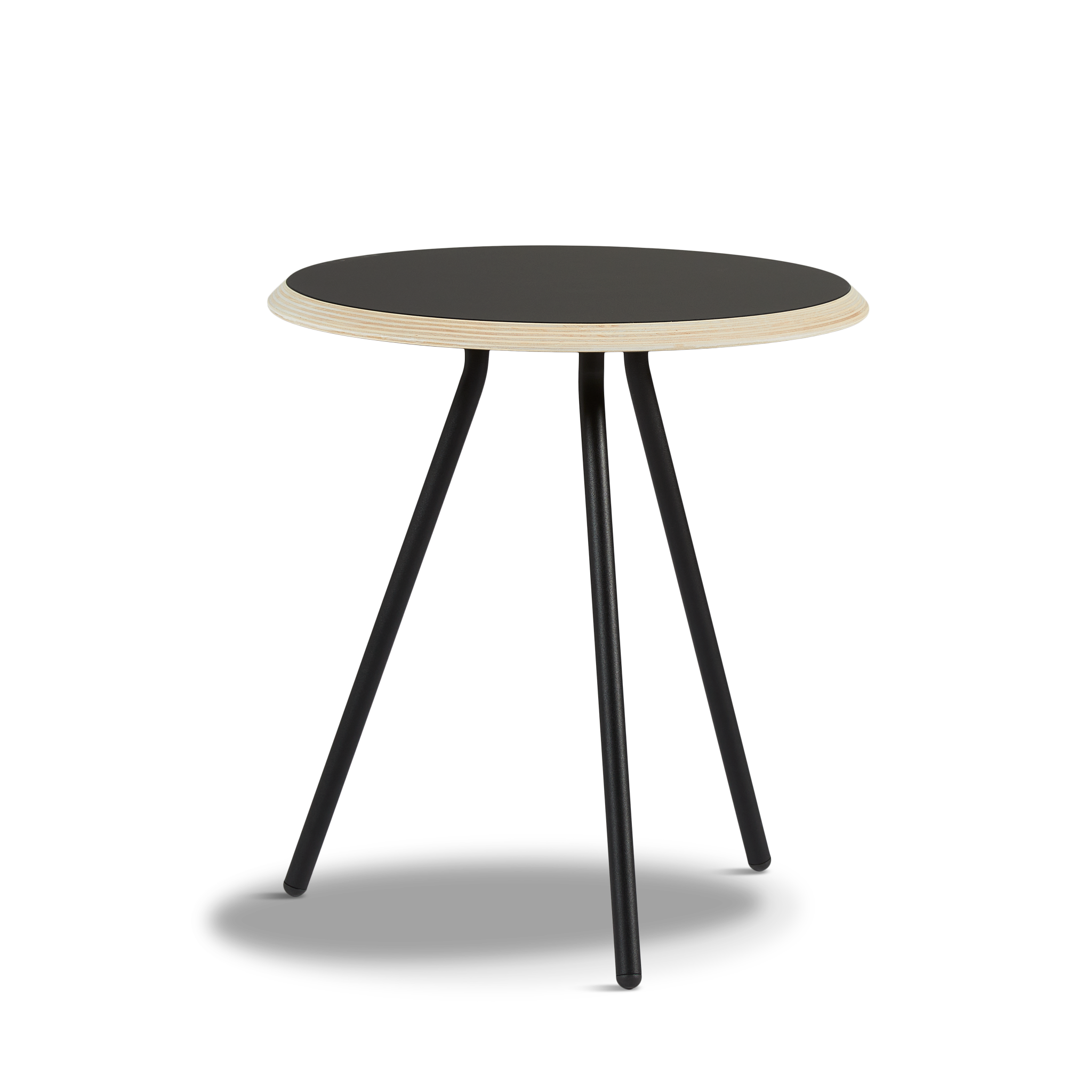 WOUD - Soround side table - Black (Ø45xH49) - WOUD - DesignGaragen.dk