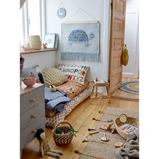 Fro Pude, Gul, Polyester - L50xH50xW15 cm - BLOOMINGVILLE MINI - DesignGaragen.dk