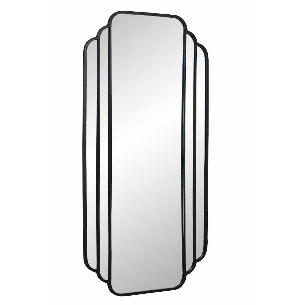 Nordal SKYLARK stort spejl i jern - 200x100 cm - sort - Nordal - DesignGaragen.dk
