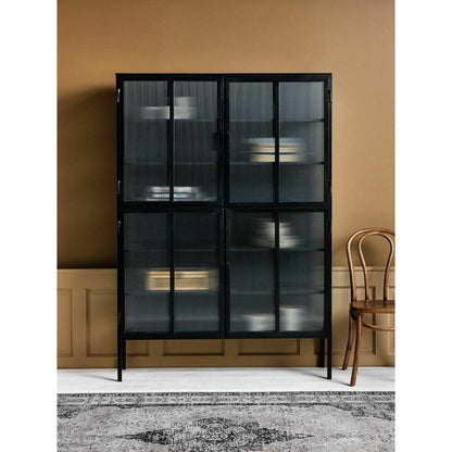 Nordal Groovy näyttää raudassa - 185x130 - musta