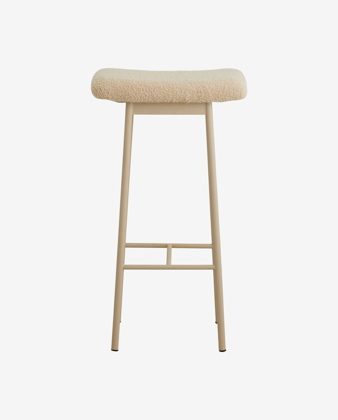 Zala -baarijakkara jäljitelmällä lammasnahka - beige