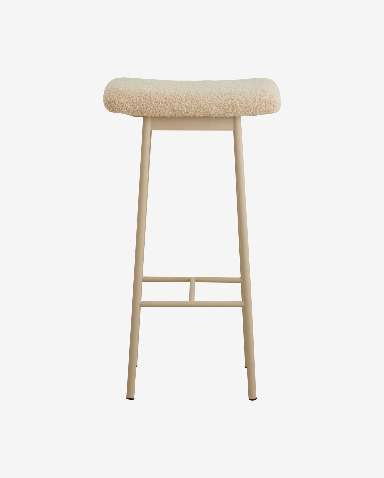 Zala -baarijakkara jäljitelmällä lammasnahka - beige