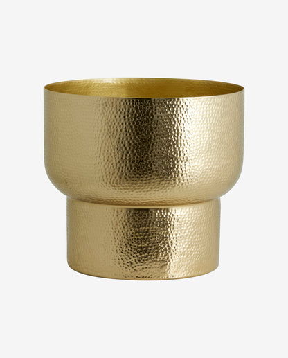 Alimia yrttipotissa alumiinissa Ø31 cm - kultapinta